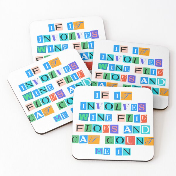 Item preview, Sarcastic Saying Funny If It Involves Wine Flip Flops And Ca  designed and sold by hawxbsoleyz.
