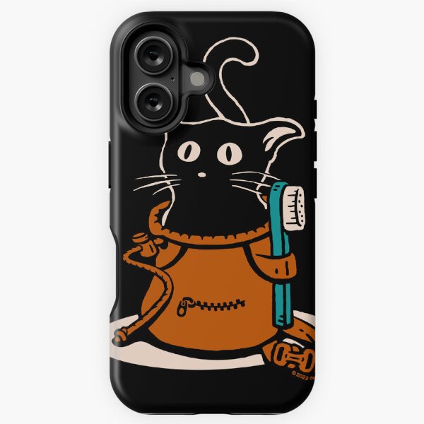 Item preview, Cat in a Chalk Bag | Rock Climbing designed and sold by Designwith8.