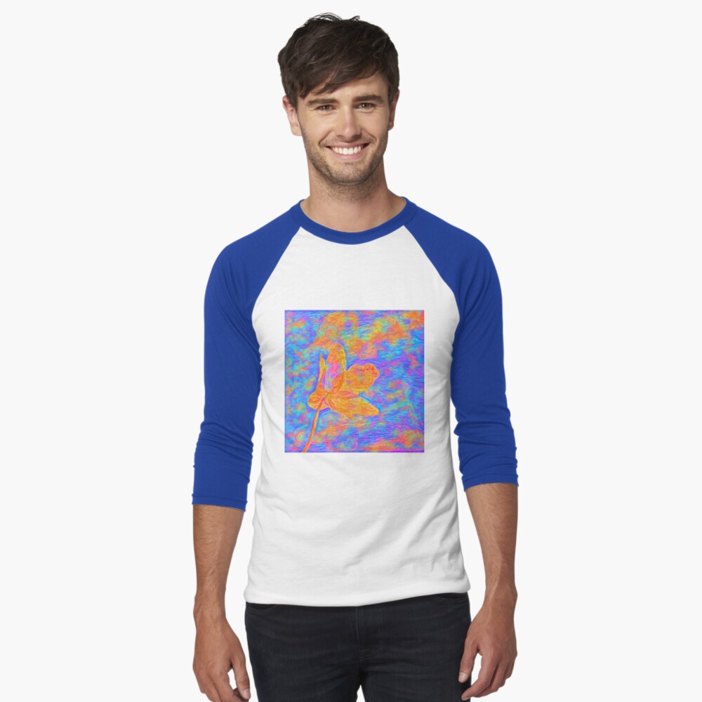 Flower Baseball ¾ Sleeve T-Shirt