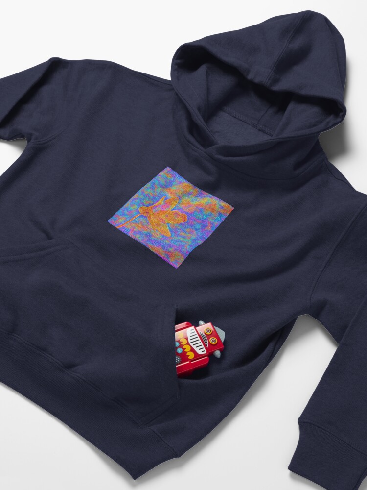 Alternate view of Flower Kids Pullover Hoodie
