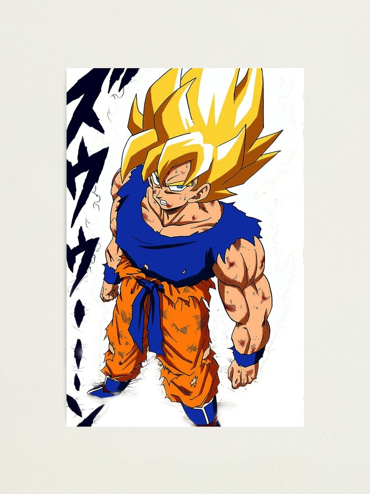 Dragon ball Z huge print SS GOKU hot