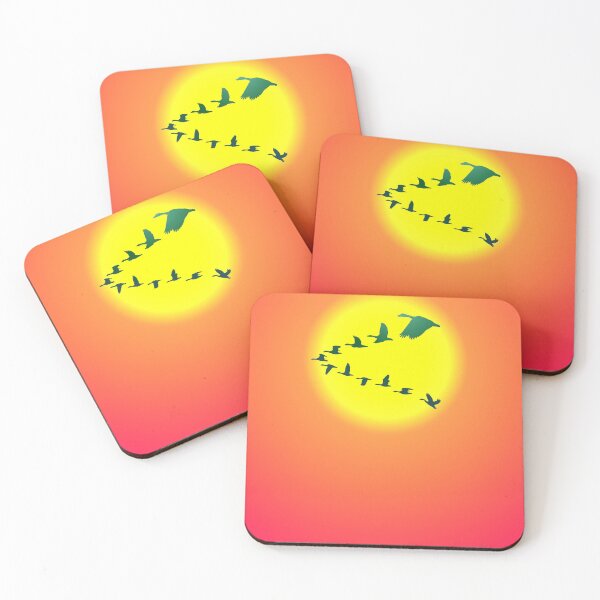 Item preview, Geese in flight sunset design  designed and sold by MystixJack.