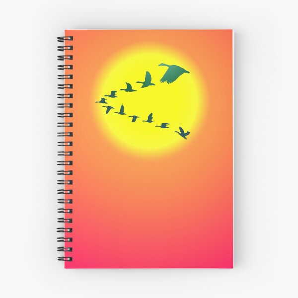 Item preview, Geese in flight sunset design  designed and sold by MystixJack.