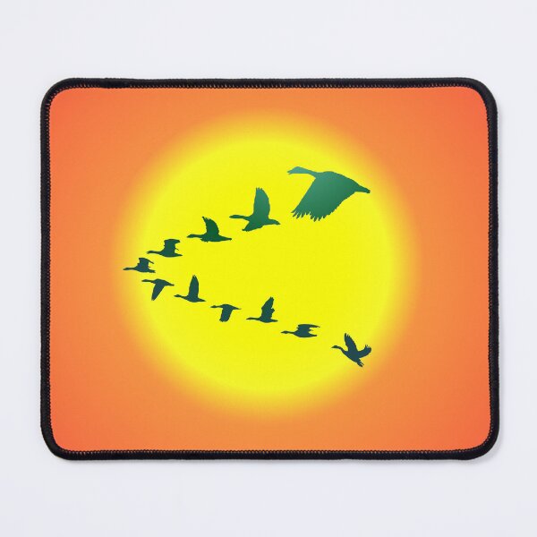 Item preview, Geese in flight sunset design designed and sold by MystixJack.