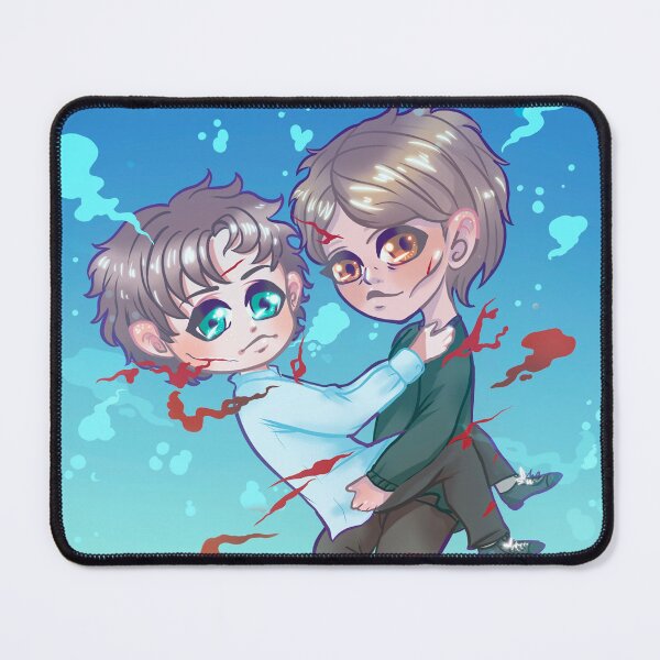 Item preview, Hannigram after the Fall Hannibal finale Kawaii Chibi Art designed and sold by amandu.