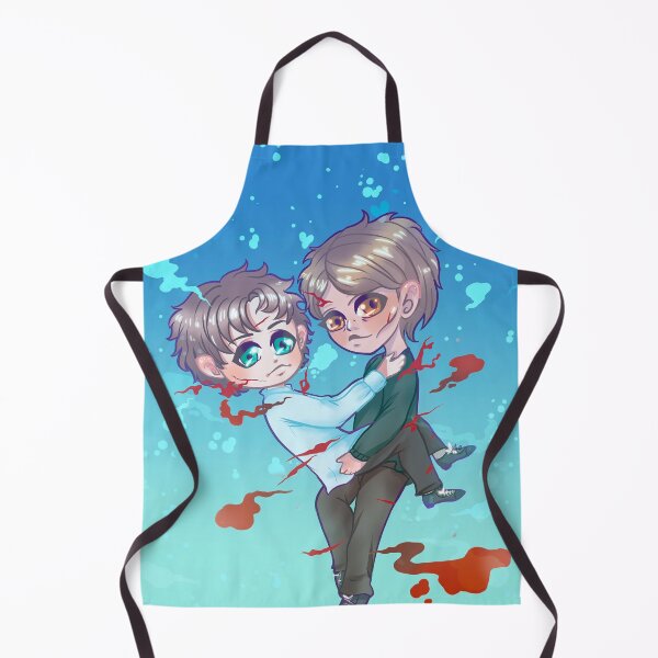 Item preview, Hannigram after the Fall Hannibal finale Kawaii Chibi Art designed and sold by amandu.
