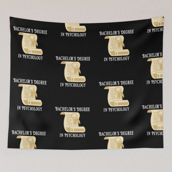 Item preview, Bachelors Degree in Psychology - University - College Graduation - Graduatees designed and sold by GraduaTees.