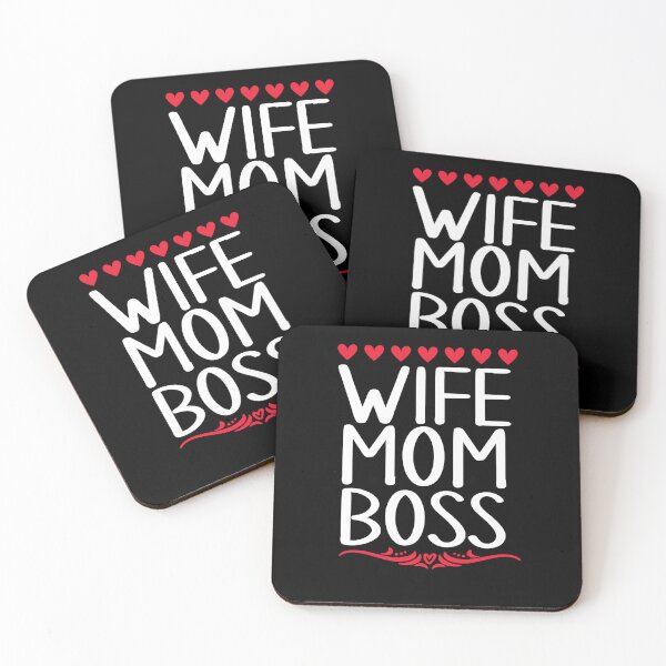 Item preview, wife mom boss mothers day cute love fun  designed and sold by NAZIMNADIR.