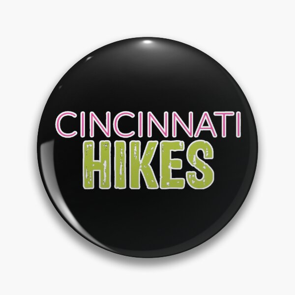 Vista previa del artículo con la obra «Caminatas por Cincinnati solo palabras», diseñado y vendido por CincinnatiHikes.