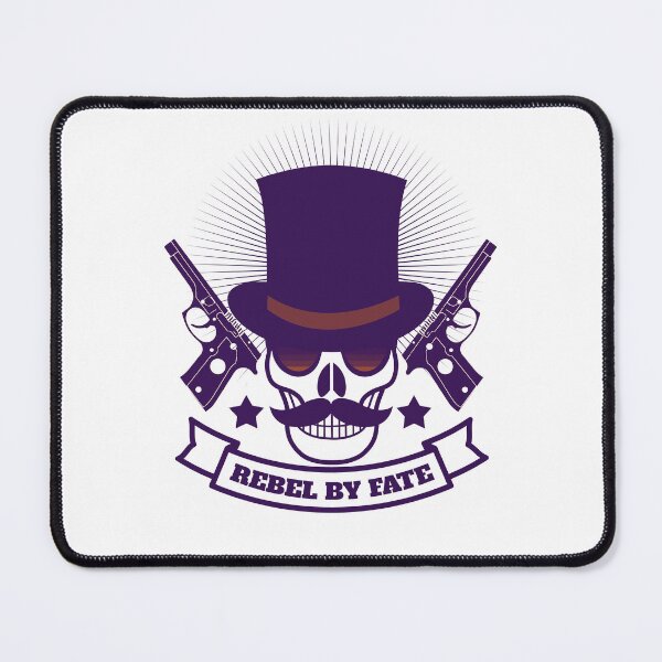 Item preview, Rebel By Fate - Skull and gun design designed and sold by yoshra.