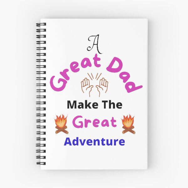 Item preview, A Great Dad Make The Great Adventure - funny and cute T-Shirts Quotes designed and sold by Designspot2020.