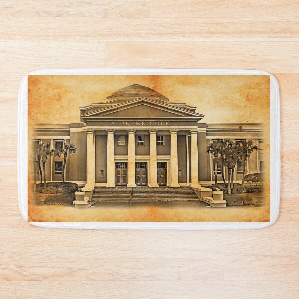 Item preview, Florida Supreme Court Building in Tallahassee, blended on old paper designed and sold by NickoPrints.