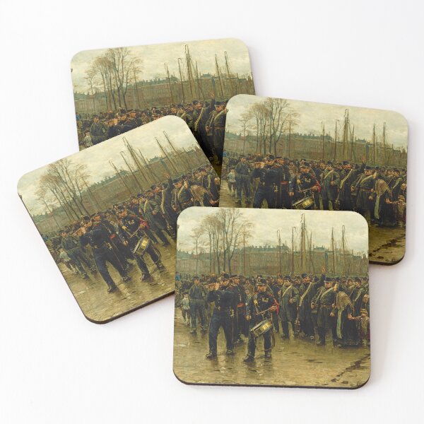 Item preview, Transport of Colonial Soldiers by Isaac Israëls (1883) designed and sold by allhistory.