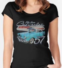 1957 Chevy Women's Fitted Scoop T-Shirt
