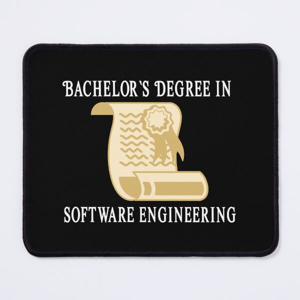 Item preview, Bachelors Degree in Software Engineering - University - College Graduation - Graduatees designed and sold by GraduaTees.
