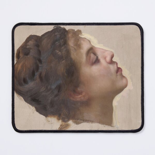 Item preview, Portrait of a Woman by William-Adolphe Bouguereau - Vintage Art designed and sold by RickE.