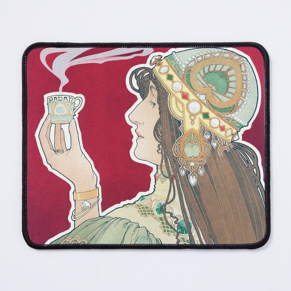 Item preview, Raja - Art Nouveau by Henri Privat-Livemont - Vintage Art designed and sold by RickE.