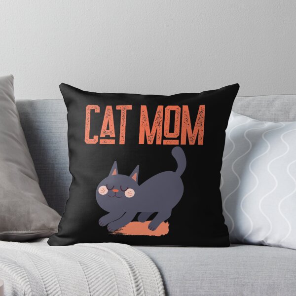 Item preview, Cat Mom t-shirt, cute gift for cat lover, cat mom/dad, animal lover shirt. designed and sold by DesignedBySnip.