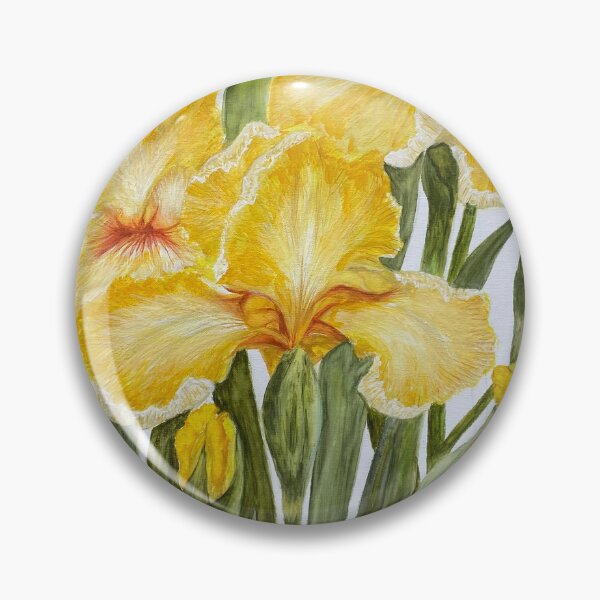 Item preview, Yellow Irises designed and sold by kathyjoycecards.