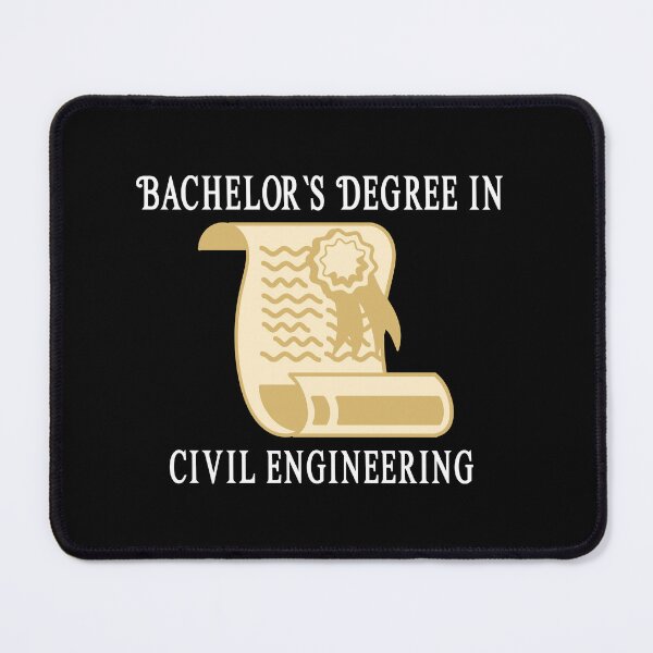 Item preview, Bachelors Degree in Civil Engineering - University - College Graduation - Graduatees designed and sold by GraduaTees.