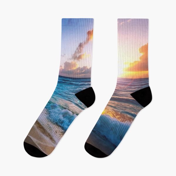 Item preview, Sunset Beach in the Bahamas. Sunset sky, Aqua Water, beach sand, Exumas are beautiful. Shells and snorkling. designed and sold by IslandGirlArt.