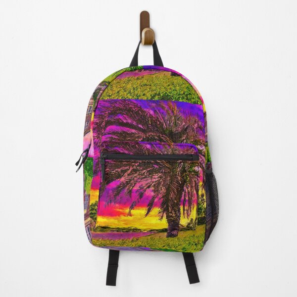 Item preview, Leon High School in Tallahassee, Florida, at sunset - digital painting designed and sold by NickoPrints.