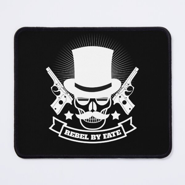 Item preview, Rebel By Fate - Skull and gun design designed and sold by yoshra.