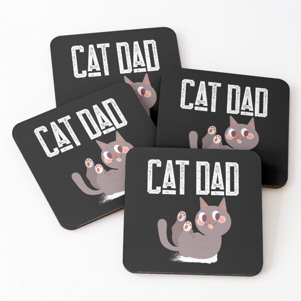 Item preview, Cat Dad t-shirt, cute gift for cat lover, cat mom/dad, animal lover shirt. designed and sold by DesignedBySnip.