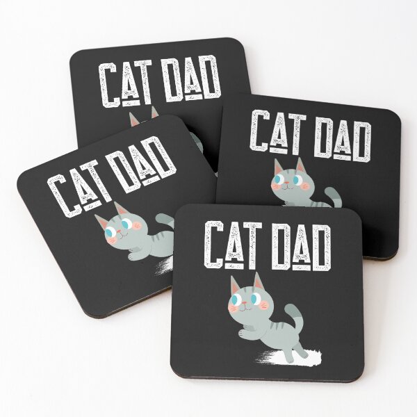 Item preview,  Cat Dad t-shirt, cute gift for cat lover, cat mom/dad, animal lover shirt. designed and sold by DesignedBySnip.