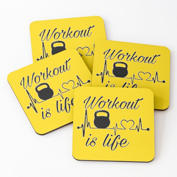 Item preview, Workout is life design  designed and sold by sreckov-desig.