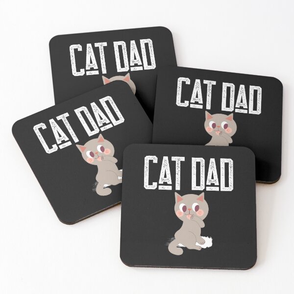 Item preview,  Cat Dad t-shirt, cute gift for cat lover, cat mom/dad, animal lover shirt. designed and sold by DesignedBySnip.