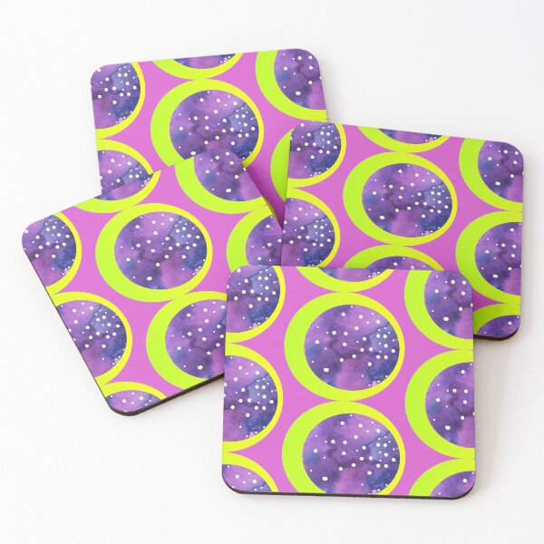 Item preview, Watercolor circle art | yellow and violet watercolor circle  designed and sold by lausn.
