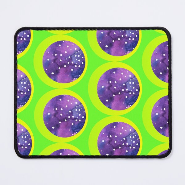 Item preview, Watercolor circle art | yellow and violet watercolor circle designed and sold by lausn.
