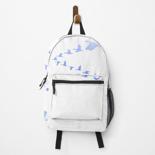 Item preview, Geese in flight light blue design designed and sold by MystixJack.