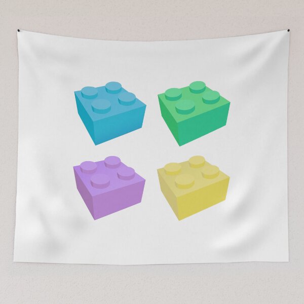Item preview, BLOCK PARTY - Building block design designed and sold by Oh-BoyDesigns.