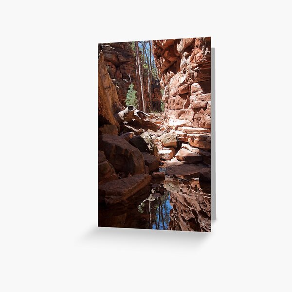 Item preview, Rock Pool Reflection, Red Rock Canyon designed and sold by Jane McDougall.