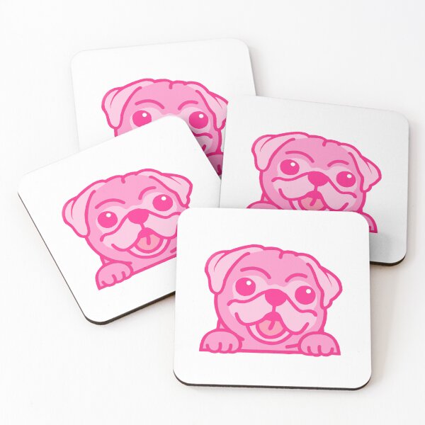 Item preview, Hot Pink Pug designed and sold by gabriellekateri.