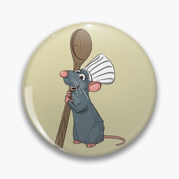 Item preview, Remy the Little Chef from Ratatouille designed and sold by blacksnowcomics.
