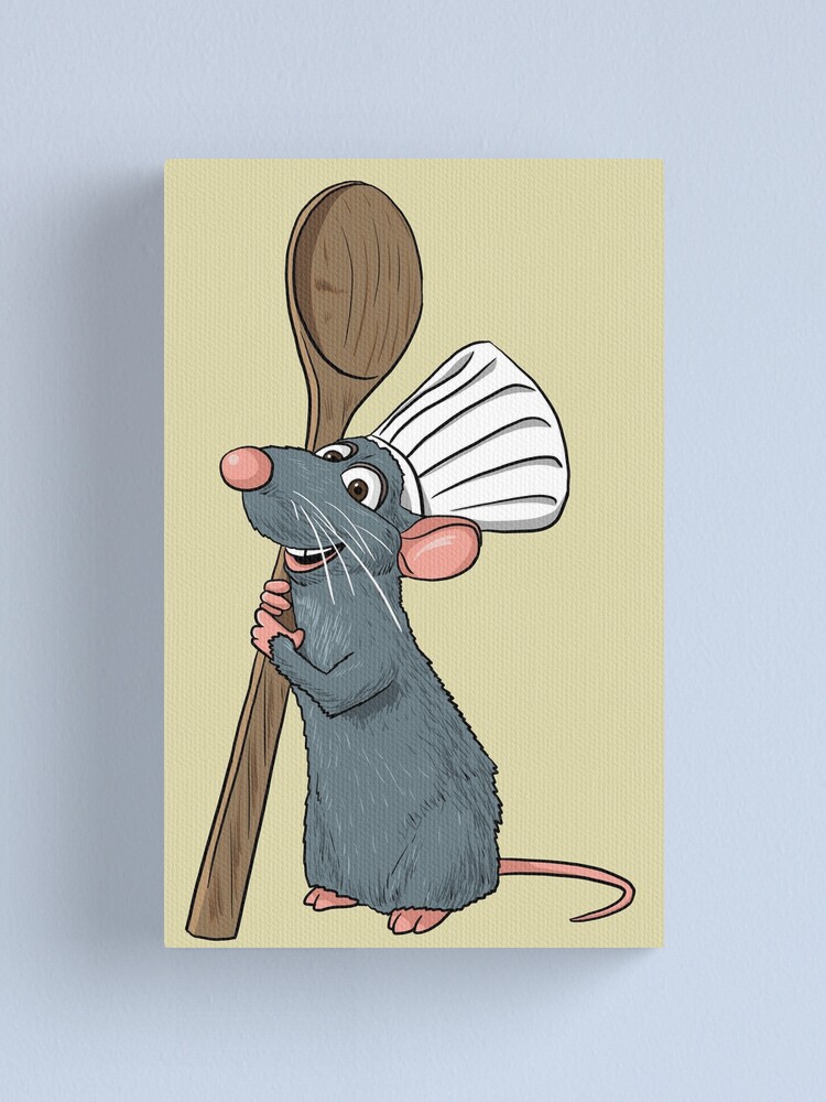 Remy the Little Chef from Ratatouille Canvas Print