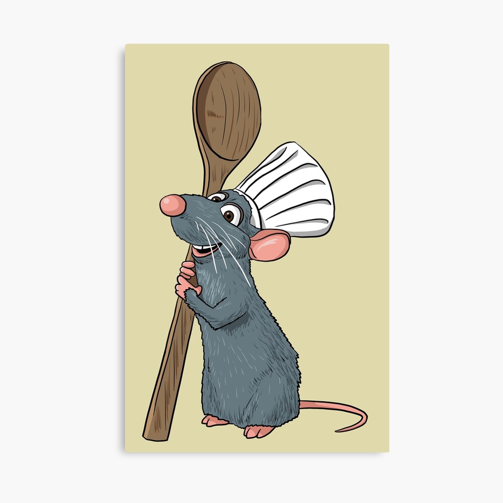 Remy the Little Chef - Ratatouille Art Board Print