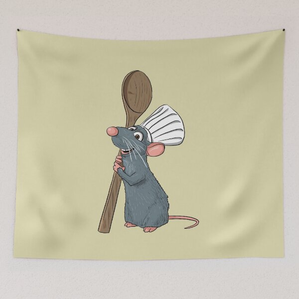 Item preview, Remy the Little Chef from Ratatouille designed and sold by blacksnowcomics.