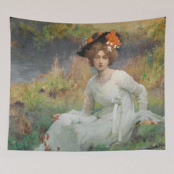 Item preview, Reverie by Marcus Stone - Vintage Art designed and sold by RickE.