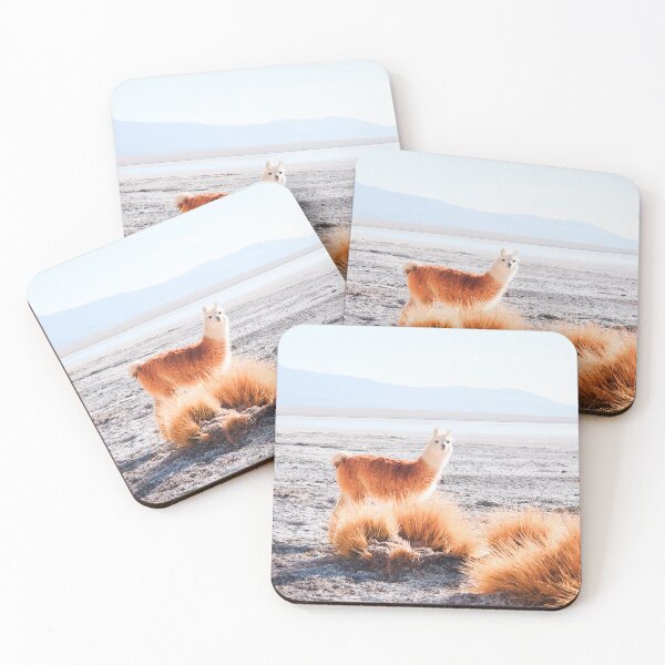 Item preview, Cute Llama Salar de Uyuni | Alpaca Bolivia Altiplano designed and sold by PhotosByVille.