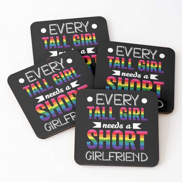 Item preview, Every Tall Girl Needs Short Girlfriend LGBTQ Valentines Day designed and sold by NanoYell.
