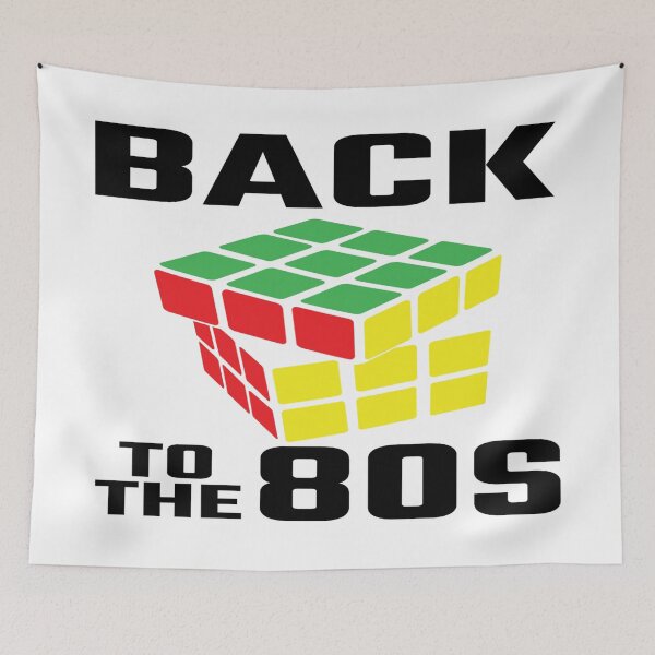 Item preview, Back to the 80s and the Cube Game designed and sold by davidmurtagh.