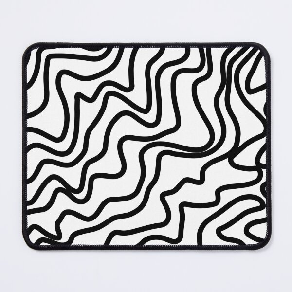 Item preview, Black and White Line Print designed and sold by MonkeyBizness.