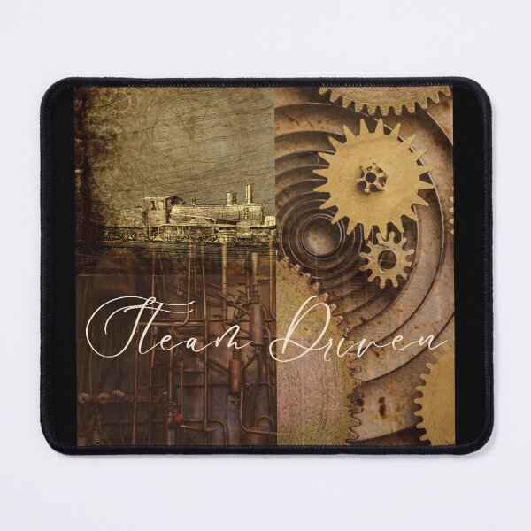 Item preview, Steam Driven Steampunk Photography Collage Design designed and sold by EarthArtDesigns.