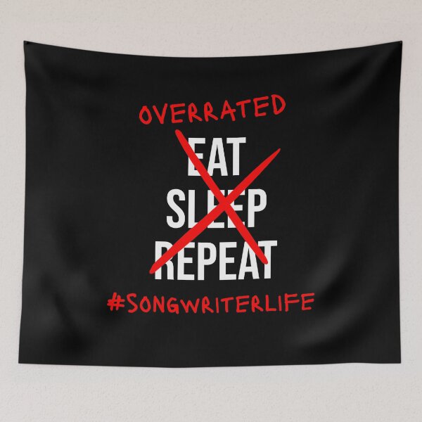 Item preview, Funny songwriter life designed and sold by DeliriousSteve.