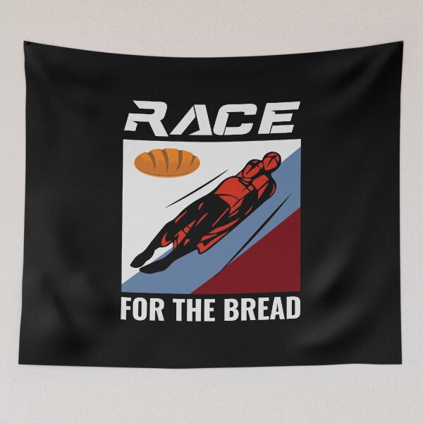 Item preview, Luge Sledding Sledge Race Extreme Sports Bread Bake designed and sold by TastefulTees.