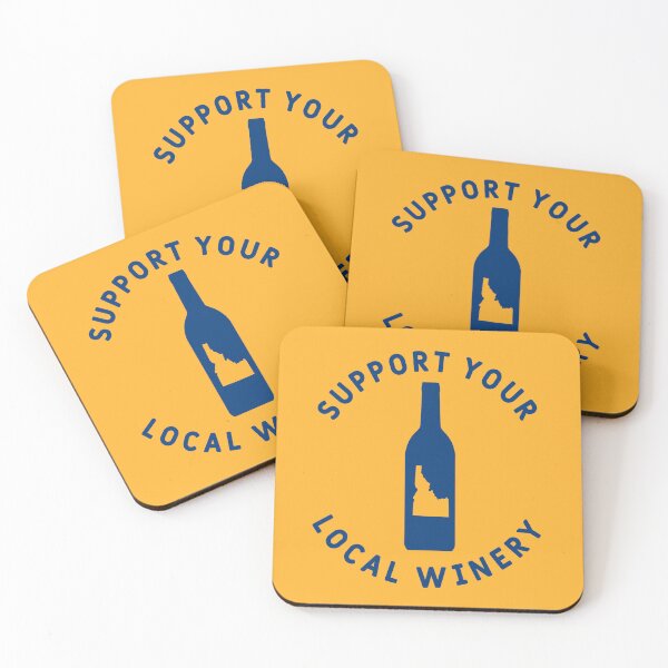 Item preview, Support Your Local Winery Idaho designed and sold by fearcity.